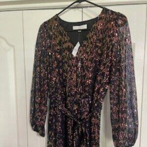 Iridescent Sequin Dress